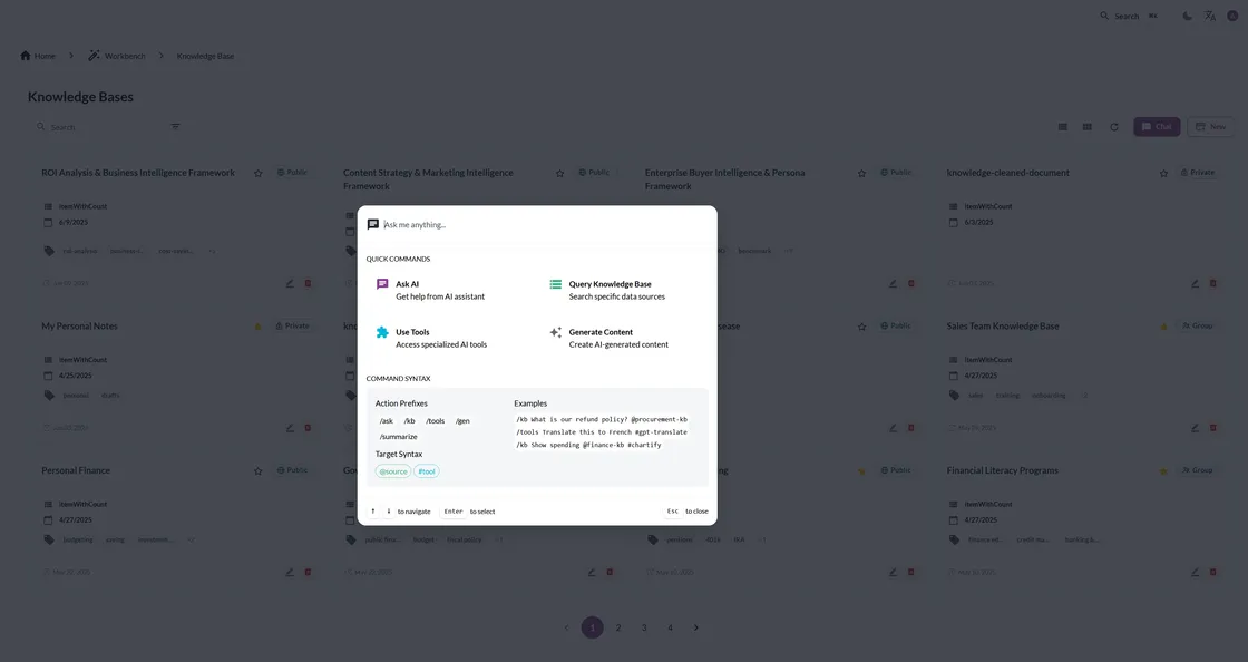 Enterprise-ready AI platform.