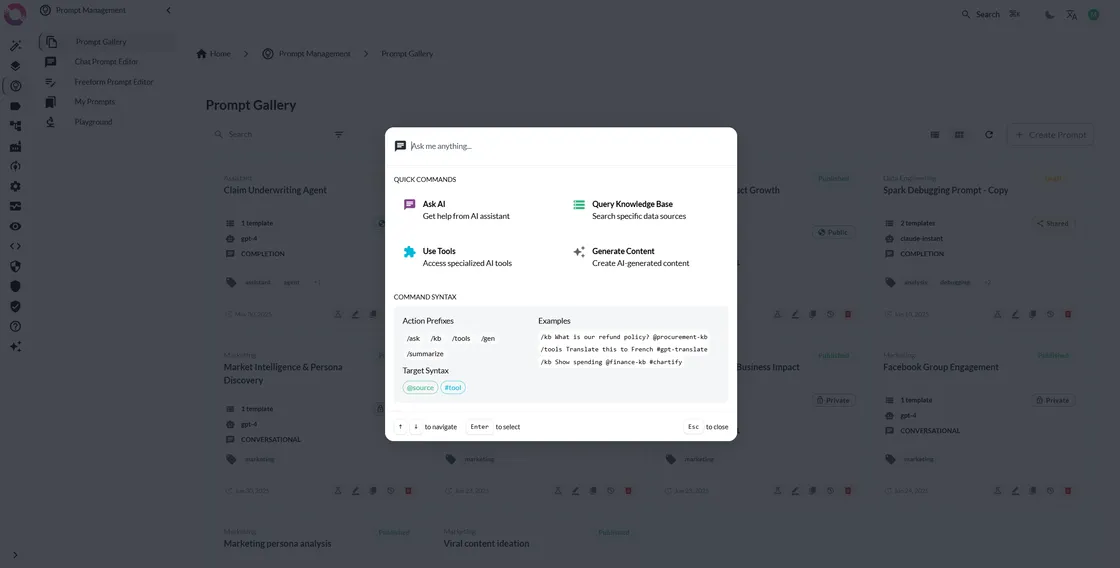 AI Platform that works at business speed.