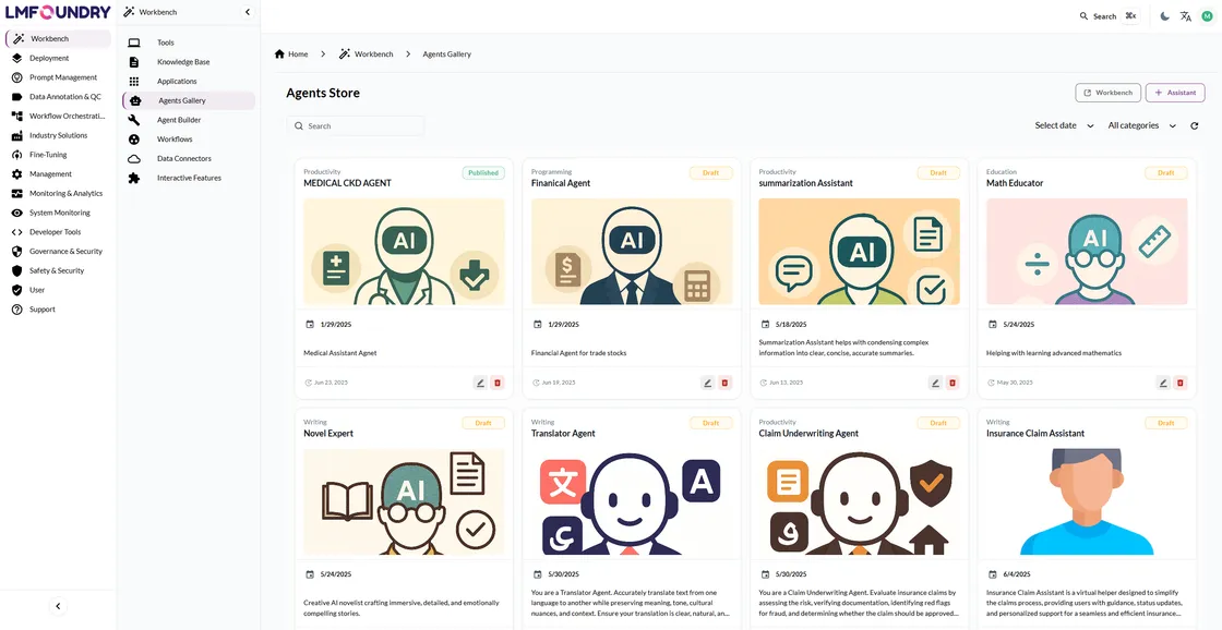 AI Agents that understand your business.