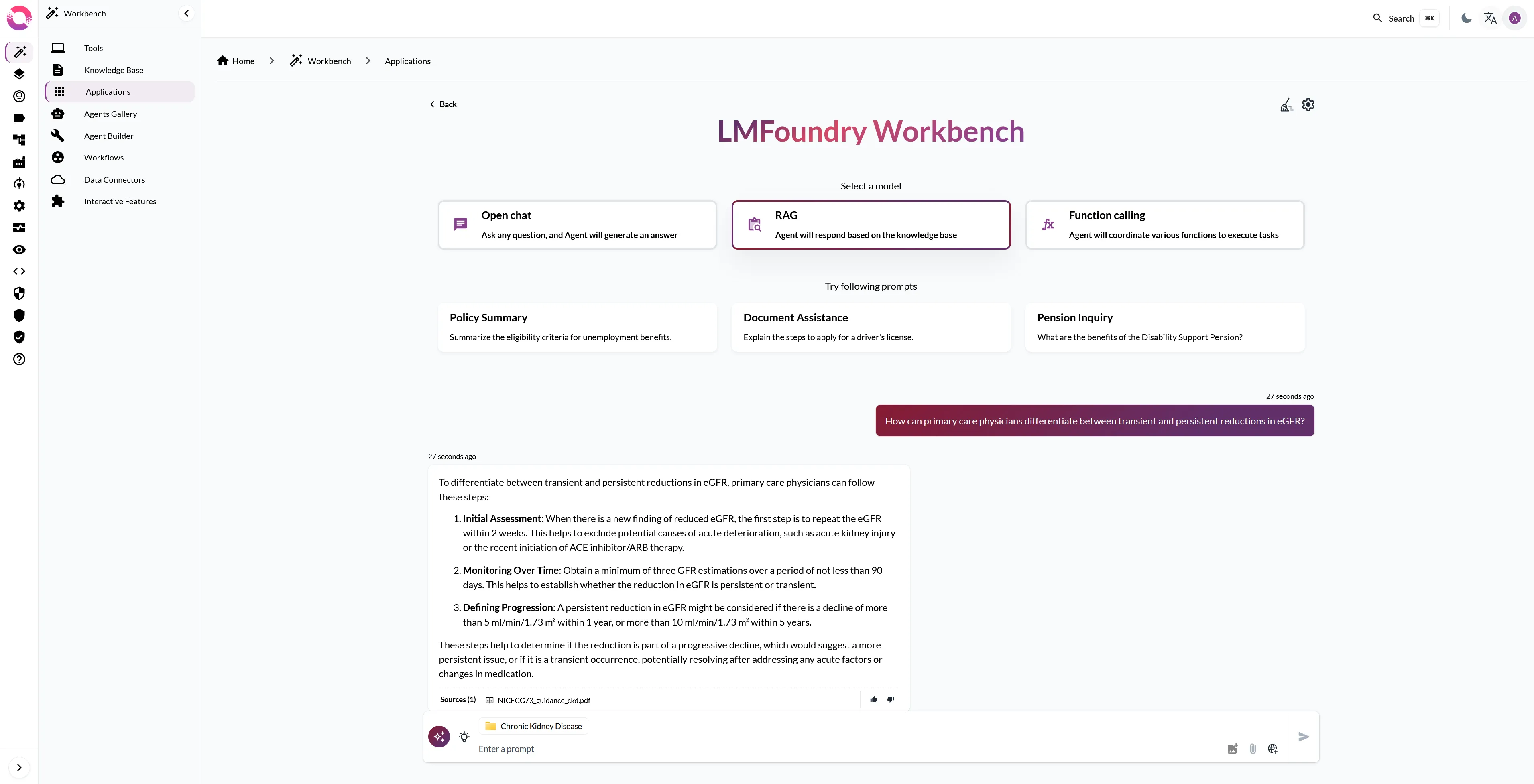 Foundry Workbench Overview